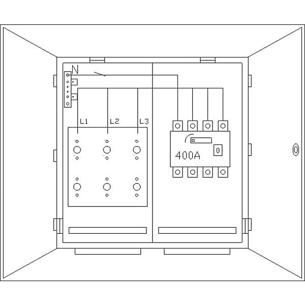 ABN Wandlerschrank LS 4-polig WS35X1382N